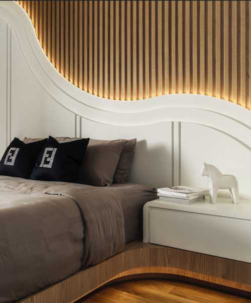 Modern Bedroom at Terraced House (Wei Yan)