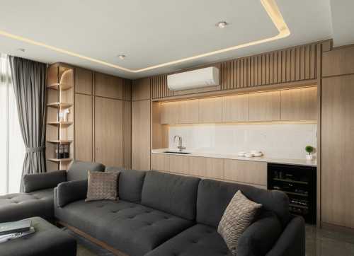 Modern Living Room at Terraced House (Wei Yan)