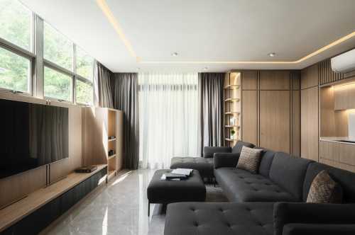 Modern Living Room at Terraced House (Wei Yan)