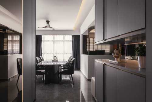 Contemporary Dining Room at 358A Ubi Road 3 (Liz)