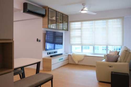 Contemporary Living Room at Jalan Satu