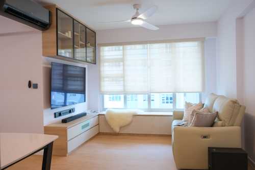 Contemporary Living Room at Jalan Satu