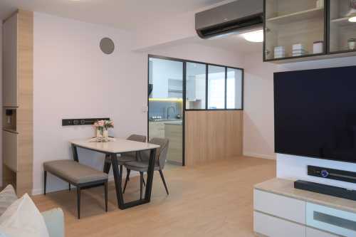 Contemporary Dining Room at Jalan Satu