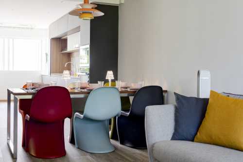 Contemporary Dining Room at Bedok North St 3