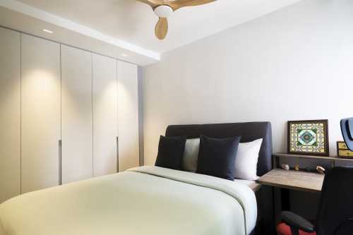 Contemporary Bedroom at Bedok North St 3