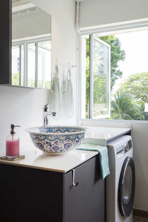 Contemporary Bathroom at Bedok North St 3