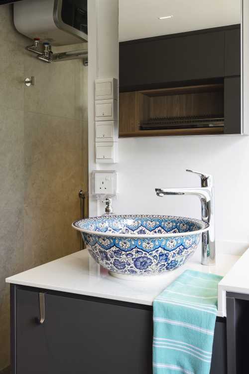 Contemporary Bathroom at Bedok North St 3