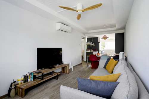 Contemporary Living Room at Bedok North St 3