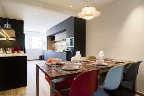 Contemporary Kitchen at Bedok North St 3