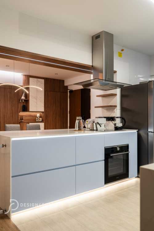Contemporary Kitchen at Punggol | Northshore Edge