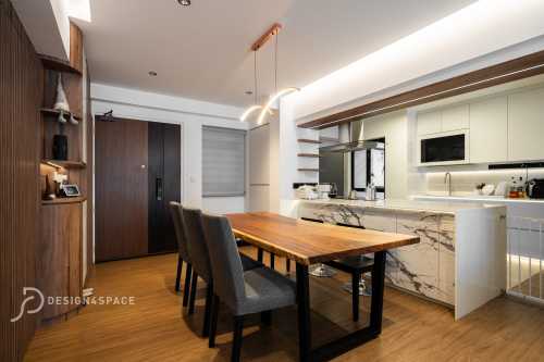 Contemporary Kitchen at Punggol | Northshore Edge