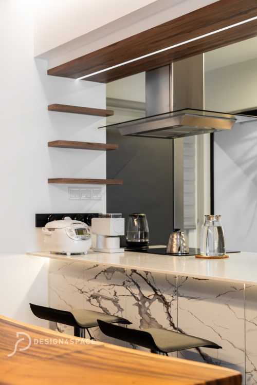 Contemporary Kitchen at Punggol | Northshore Edge