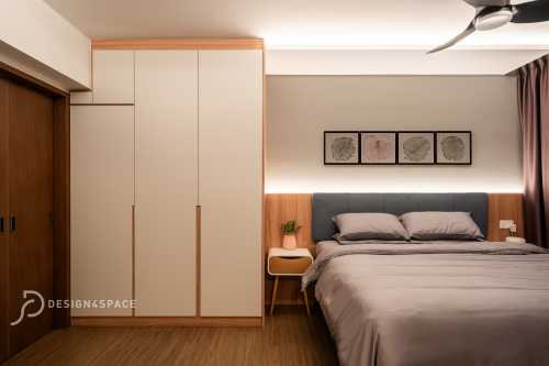 Contemporary Bedroom at Punggol | Northshore Edge