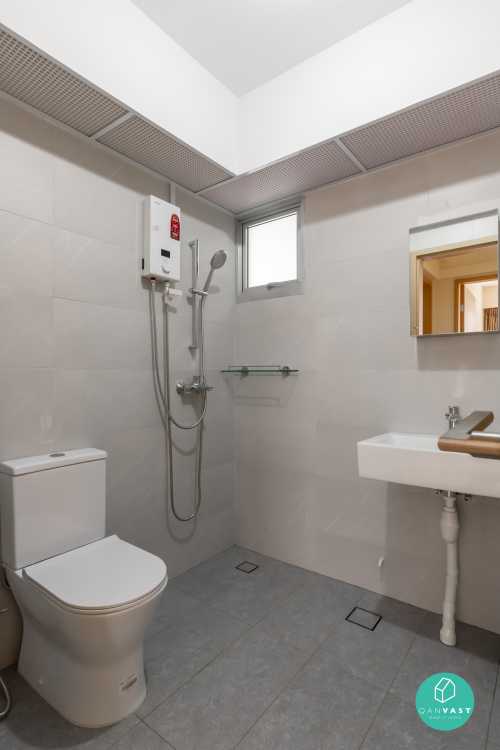 Scandinavian Bathroom at Jurong West Jewel