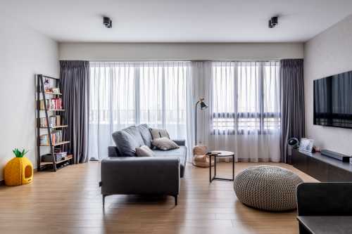 Modern Living Room at Bidadari Park