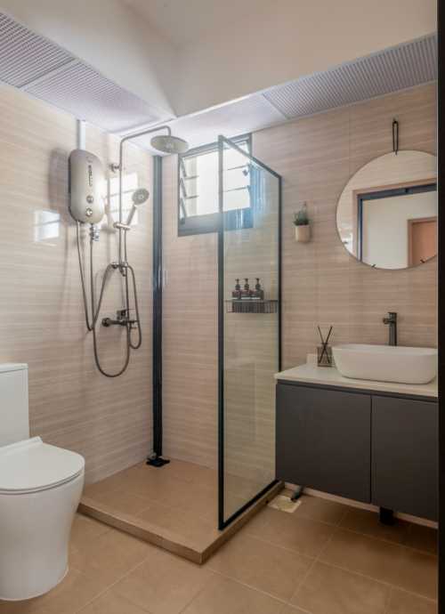 Modern Bathroom at Bidadari Park