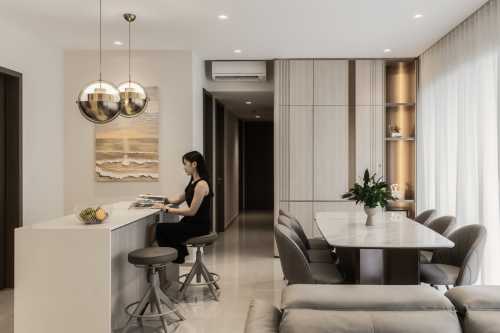 Modern Dining Room at 26 Sumang Walk (Yin Jye)