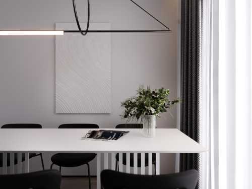Minimalist Living Room at TWIN FOUNTAIN