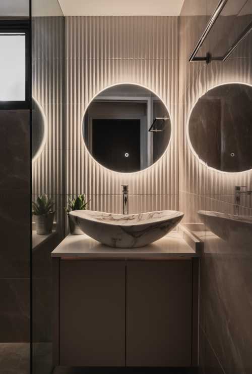 Modern Bathroom at 1G Cantonment Road (Andrea)