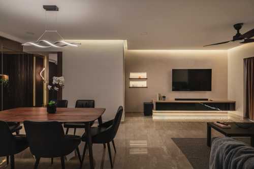 Modern Living Room at 1G Cantonment Road (Andrea)