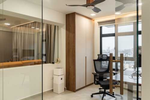 Industrial Home Office at Woodleigh | Woodleigh Hillside