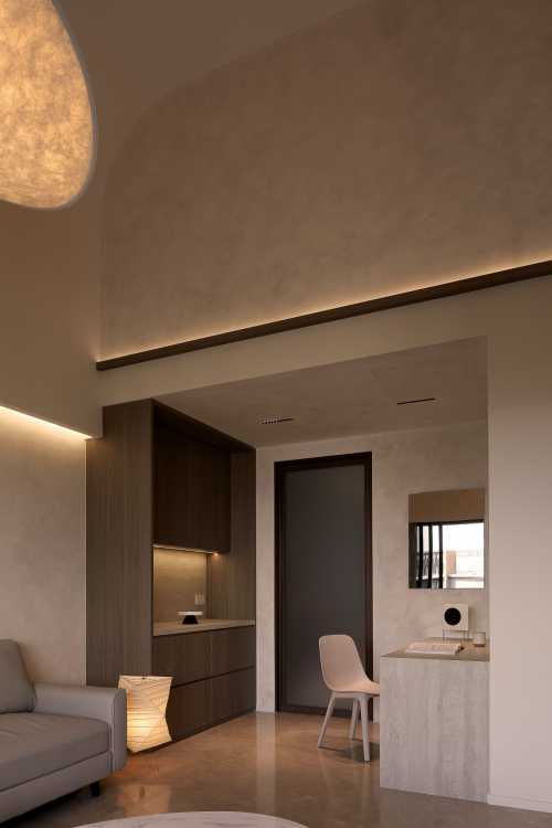 Modern Living Room at Parc Esta