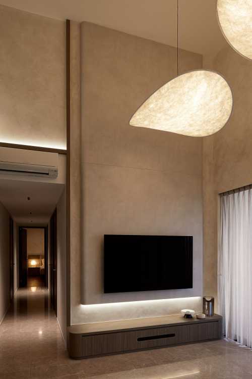 Modern Living Room at Parc Esta