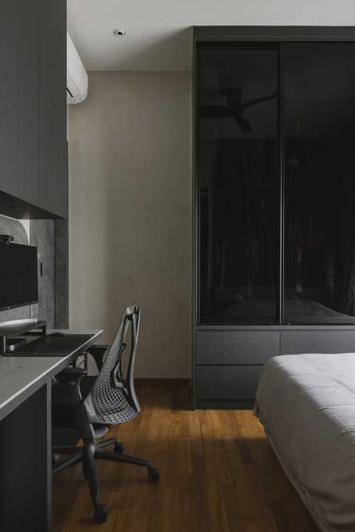 Modern Bedroom at Breeze By The East