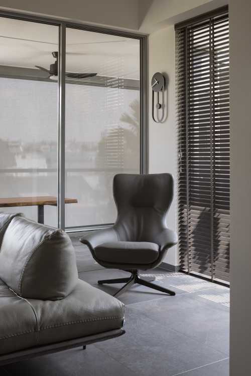 Modern Living Room at Breeze By The East