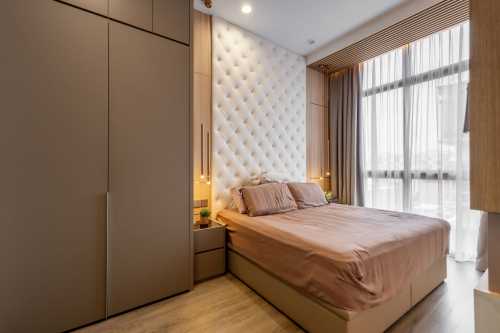 Contemporary Bedroom at 3 bedroom condo @ joo chiat