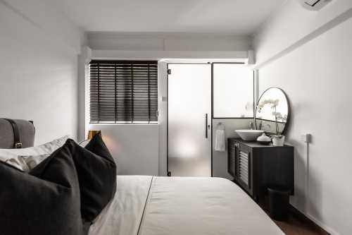 Modern Bedroom at 415 Hougang