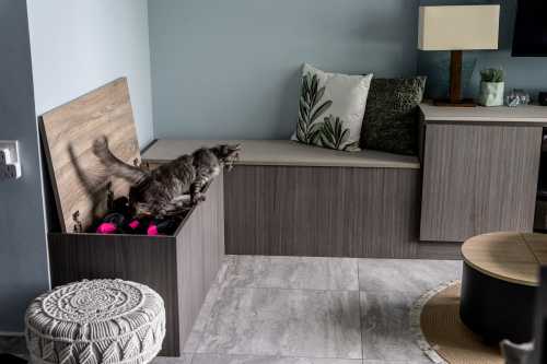 Contemporary Living Room at 645B Tampines