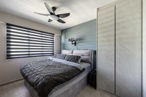 Contemporary Bedroom at 645B Tampines