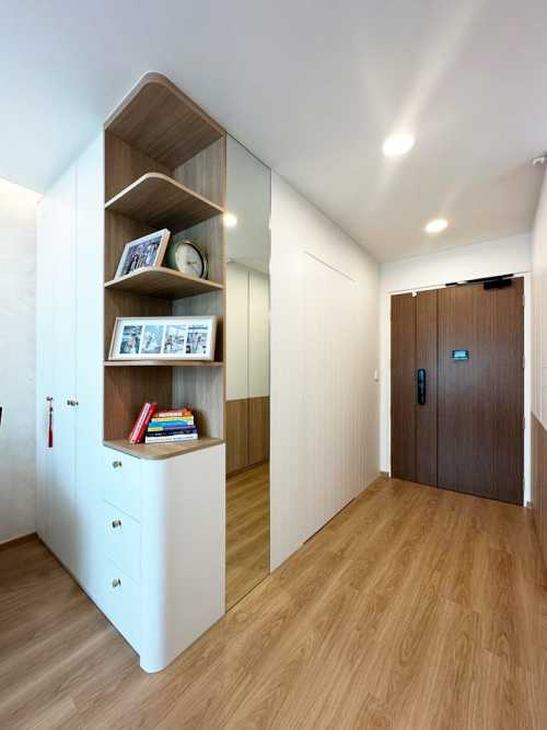 Scandinavian Entryway at Ubi Road