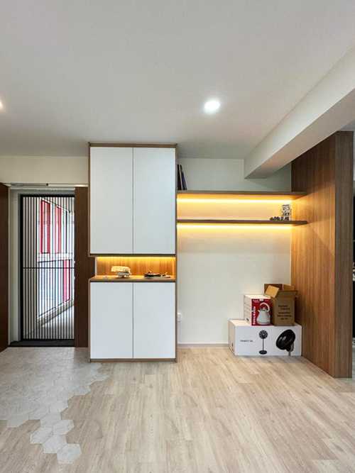 Scandinavian Living Room at 639A Tampines
