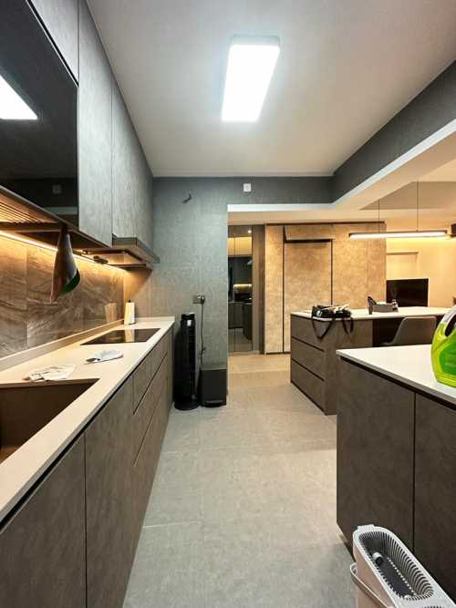 Scandinavian Kitchen at 653C Punggol Drive