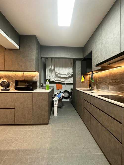 Scandinavian Kitchen at 653C Punggol Drive