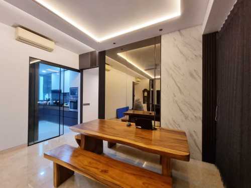 Scandinavian Living Room at Robertson Quay