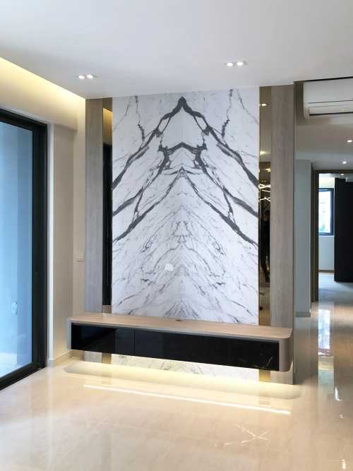 Scandinavian Living Room at Florence Residences