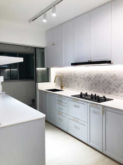 Scandinavian Kitchen at 289B Punggol Arcadia