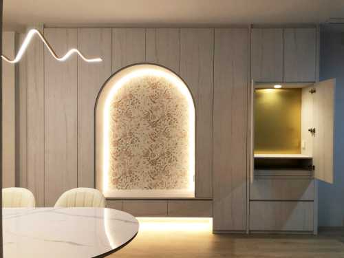Scandinavian Living Room at 289B Punggol Arcadia
