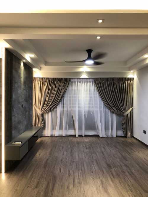 Scandinavian Living Room at Punggol Central