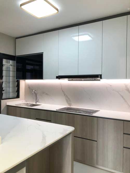 Scandinavian Living Room at 261A Punggol Way