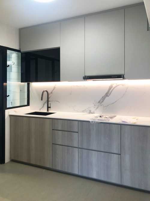 Scandinavian Kitchen at 410A Northshore Drive