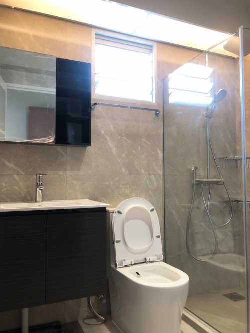Scandinavian Bathroom at 415B Fernvale Link