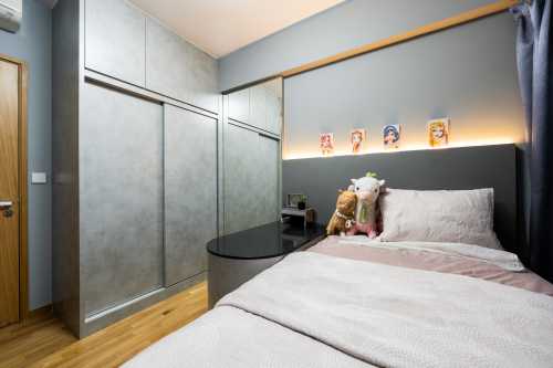 Contemporary Bedroom at Pasir Ris | Parc Olympia