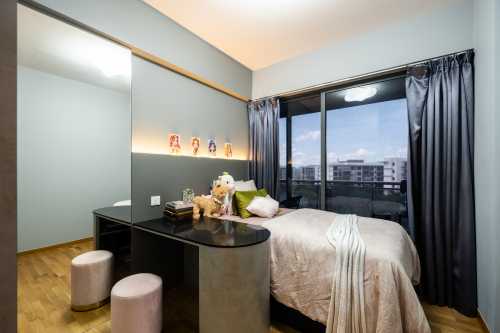 Contemporary Bedroom at Pasir Ris | Parc Olympia