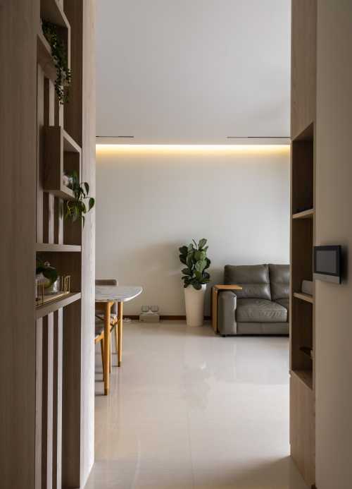 Contemporary Entryway at Trevista Condo, Toa Payoh