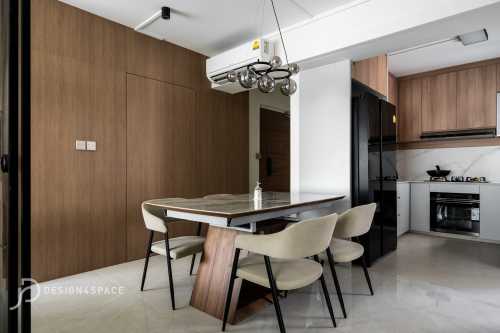 Modern Dining Room at Sengkang | 273 Compassvale link