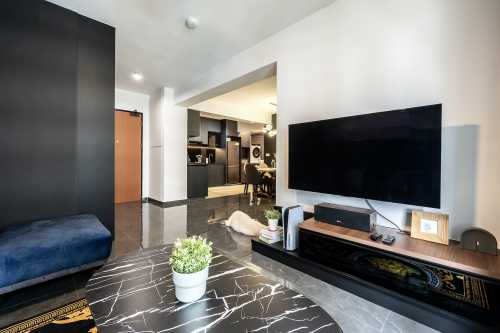 Eclectic Living Room at Bidadari Park